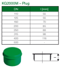 Mynd af KG2000 Lok 200mm