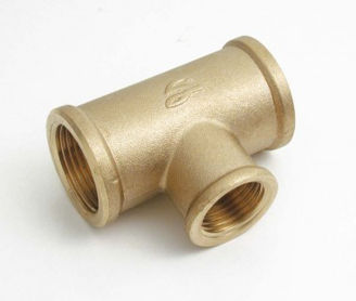 Mynd af Kopar Minnkunar Té      1/2"x3/8"x1/2"