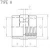 Mynd af PVC Lím Múffutengi 20 x      1/2" 