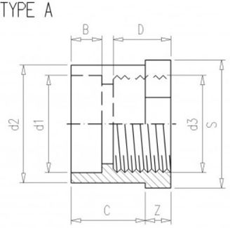 Mynd af PVC Lím Minnkun  32 x     3/4" 