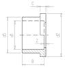 Mynd af PVC Lím Kraghulsa 250mm