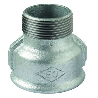 Mynd af Nippil-Formúffa   1 1/4" -      1/2" Svart