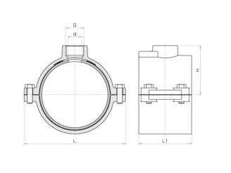 Mynd af Borbaula 280mm - 2"