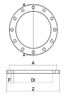 Mynd af Flangs DN 75 - PN 16
