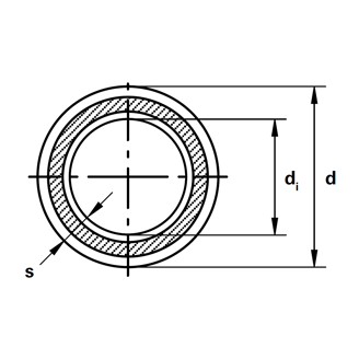 Mynd af PP-R FS Rör 75x10,3mm - 6m