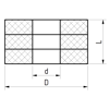 Mynd af PP-R FS Tappi f/ E17S4114181-83