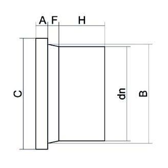 Mynd af Flangskragi DN75 SDR11