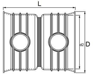 Mynd af Magnacor Múffa DN600