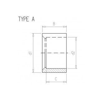 Mynd af PVC Minnkun 20 x 16mm